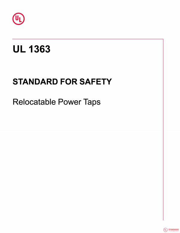 UL 1363 PDF UL 1363 PDF